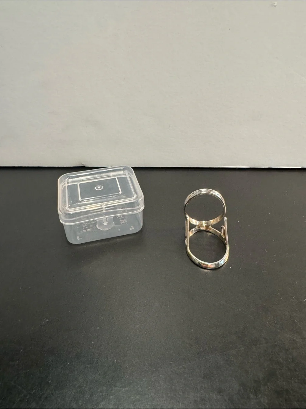 Arthritis Finger Splint Bending Sideways Lateral Deviation Silver 925 Size 11.25
